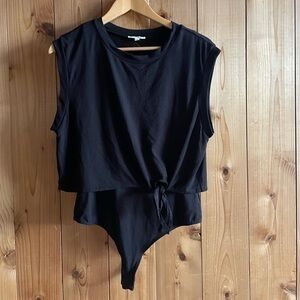 Anthropologie x LBB Little Black Bodysuit Size L